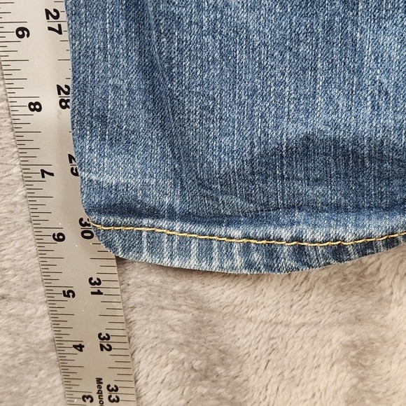 Levis Jeans 541 Mens 32x32 Blue Athletic Tapered Medium Wash Denim - Picture 12 of 16